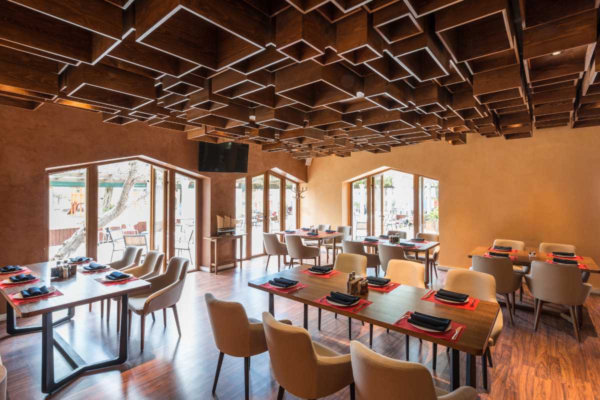 Ristorante con vista sulla Baia delle Favole, Sestri Levante, Liguria